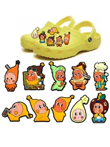 10 Pcs Twinkle Shoes Charms Set PVC Shoe Decorations Clogs Sandals Wristband Accessories Buckle Women Men Party Gifts