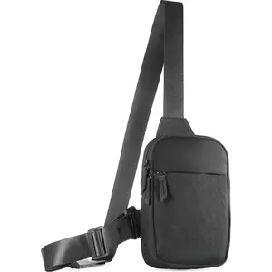 Mini Sling Bag Crossbody Fanny Pack Men & Women - Switchable Strap, RFID Blocking, Water-Repellent,  Pocket