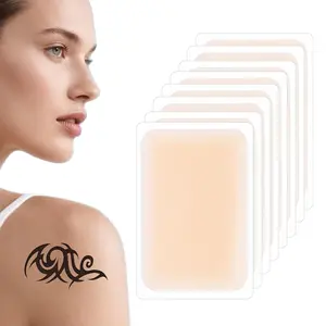 10 Pcs Tattoo Cover Up Patchs - Waterproof & Breathable Skin Concealer for Tattoos/Scars/Bruises, 0.02mm Ultra Thin, Natural Looking, Stays 7 Days, Flexible & Cuttable
