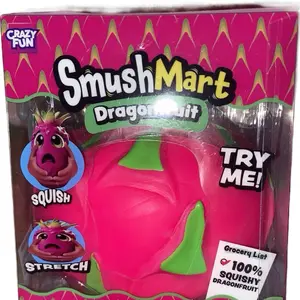 Smushmart dragon fruit squishy