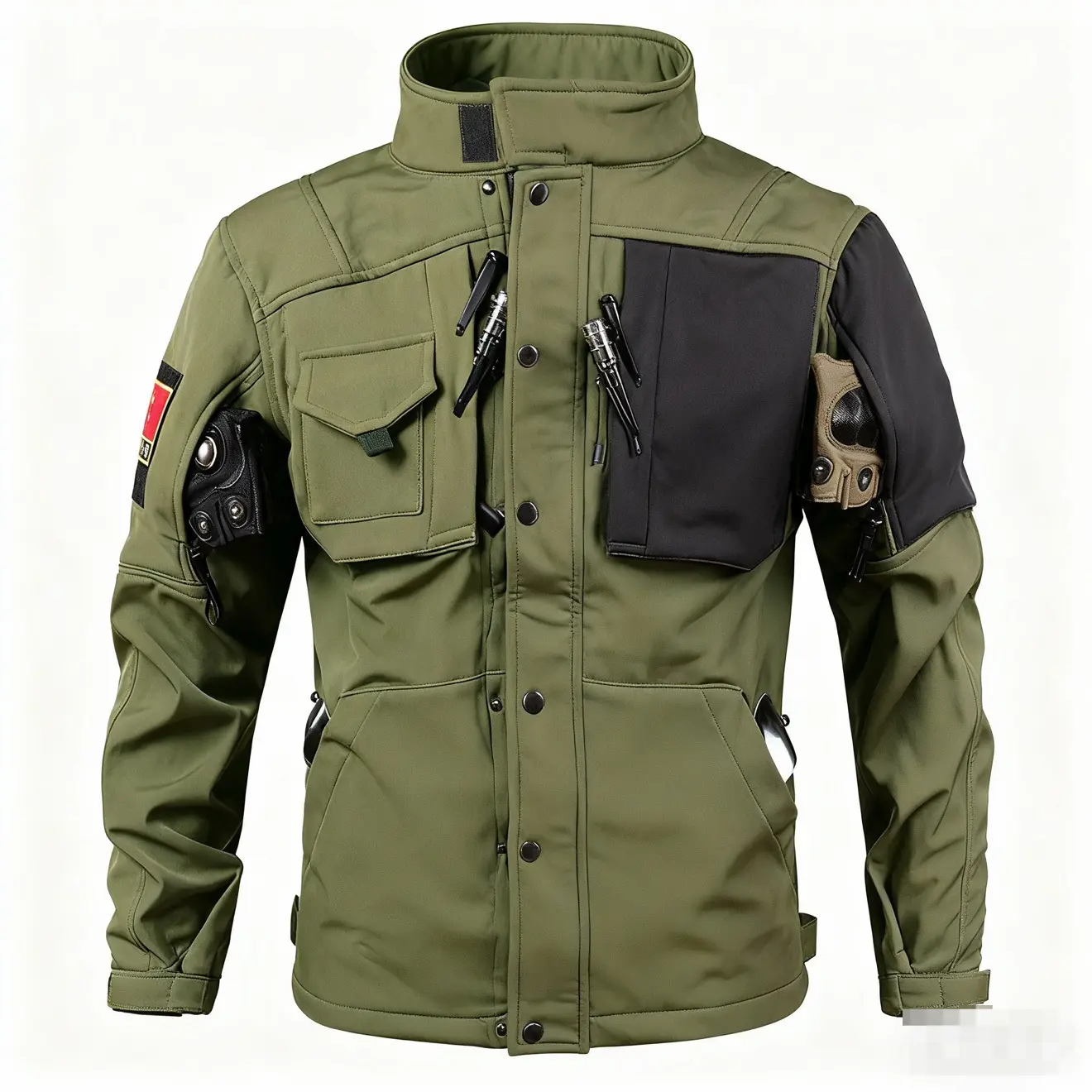 Rhino Jacket   Green (without armband)