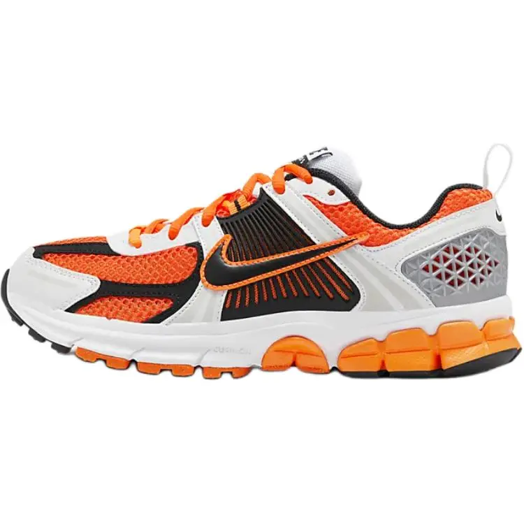Nike Zoom Vomero 5 Slip Resistant Abrasion Breathable Low Top Kids'' Running Shoes Orange Versatile Durable Non-slip HF6998-800