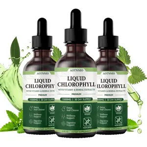 Summervibes Super Concentrated Chlorophyll Liquid Drops |Daily Wellness, Vegan, Non-GMO | Supports Energy, Digestion & Natural Cleansing | 1500 mg