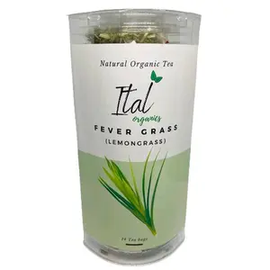 Ital Organics Fever Grass(Lemongrass) Tea Herbal Beverage Flavor
