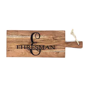 Custom Cutting Board with Name Bread Board Engraved Cutting Board Decor Kitchen Decor Beautiful Cutting Board Gift Kitchen Gift Wedding Gift