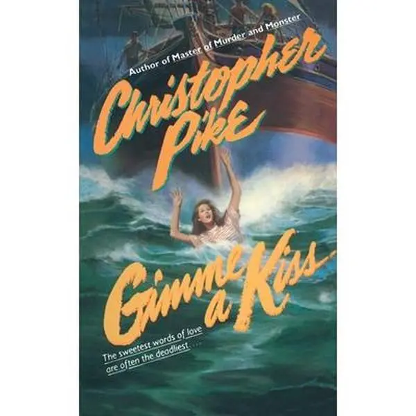 Used Books - "Gimme a Kiss" by Christopher Pike, English Paperback Book for Teenage Girls, Ideal for Netflix Series Fans, Featuring Sweetest Words of Love, The Sweetest Words Of Love