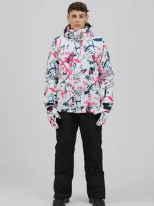 YEEFINE Men's Ski Suit Outdoor Sports Snowboarding Jacket and Pants Waterproof Insulated Snow Suit
