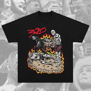 Alex Pereira vs Ankalaev UFC320 Graphic Tee Alex Pereira T-Shirt Ultimate Fighting Championship Tee for UFC & Sports Fans Short Sleeve Crew Neck Soft Cotton MMA Shirt Perfect Gift for UFC Fans MMA Fans American Made Fightwear