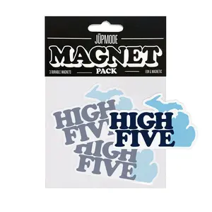 3-Pack High Five Michigan Magnets