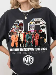 Vintage The New Edition Way Tour 2026 Shirt, NE4LIFE Sweatshirt, R&amp;B Hip Hop Vintage Tee
