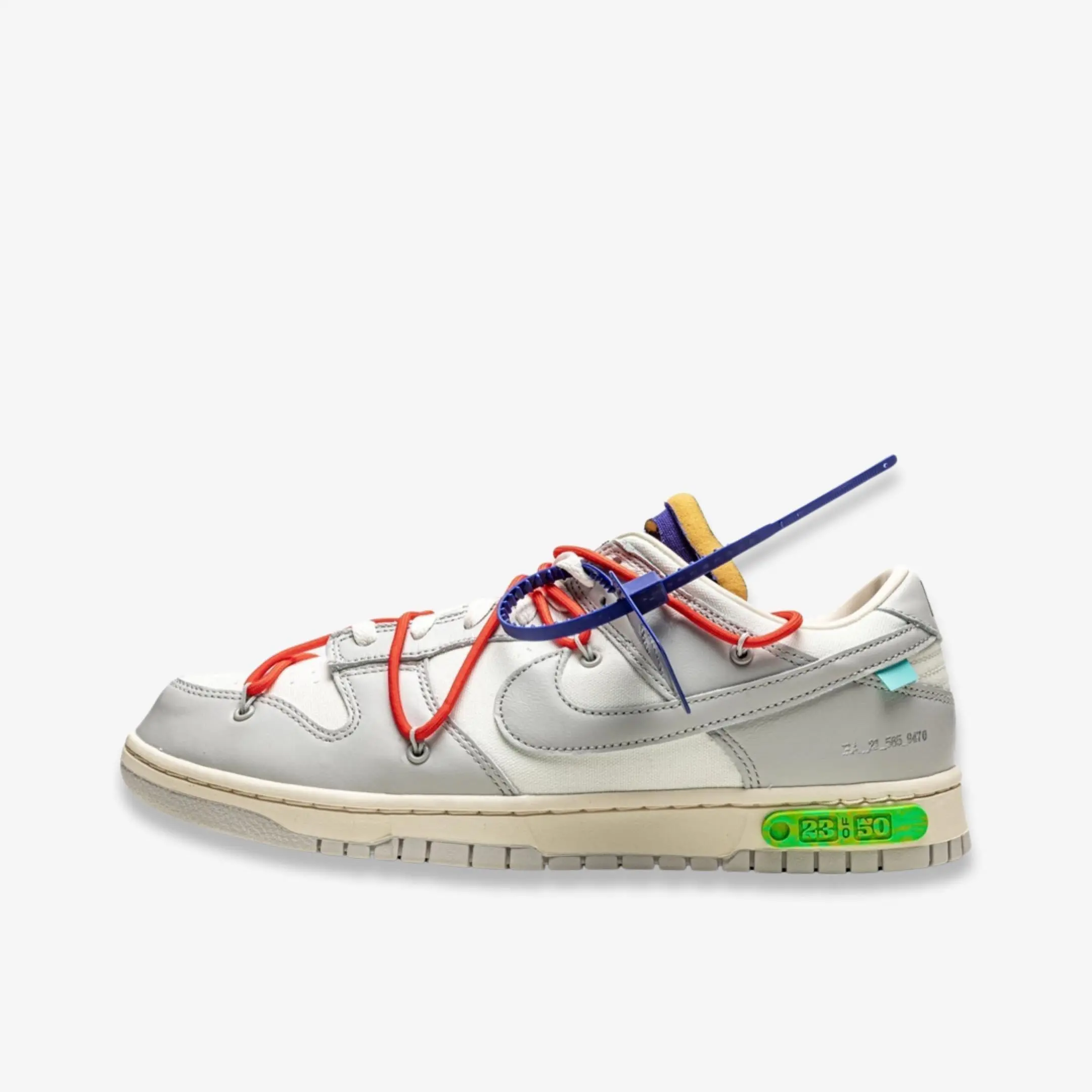 Nike Dunk Low x Off-White 'Lot 23 of 50' (2021)
