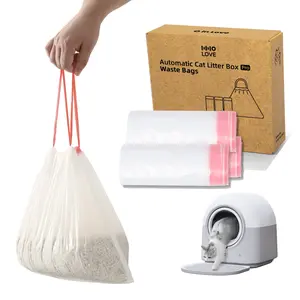 Pet Self-Cleaning Litter Box Waste Bags, 60 Count Pack, Simplifies Cleaning
