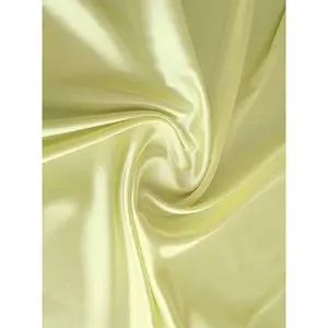 Pale Yellow Satin