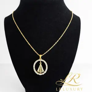 73 Divine Farewell Pendant Necklace – 14K Gold Laminated