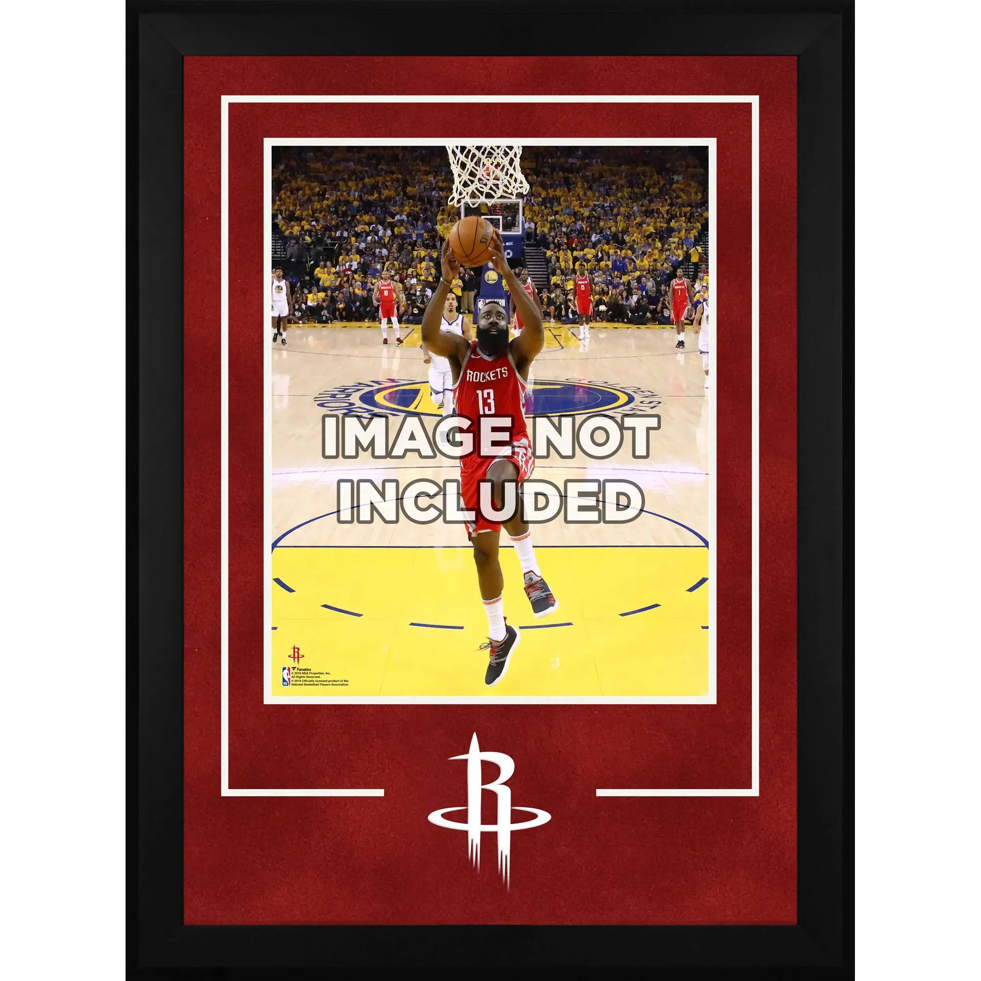 Houston Rockets Deluxe 16" x 20" Frame