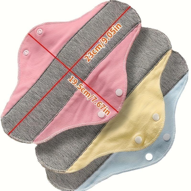 4pcs Leak-Proof & Waterproof Washable Incontinence Pads with Graphene Aseptic Technology for Elderly Care