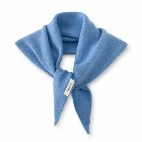 Women's Soft Warp Knit Triangle Scarf - Belt-Inclusive Neutral Streetwear Accessory, Custom Grad Stole, Wild Rag, Slide Colorblock Print, Cashmere-Inspired Long Shawl, New Sprigs Fox Fur Collar, Acne Studio Dupe (with How to Wear a Bonnet Guide)