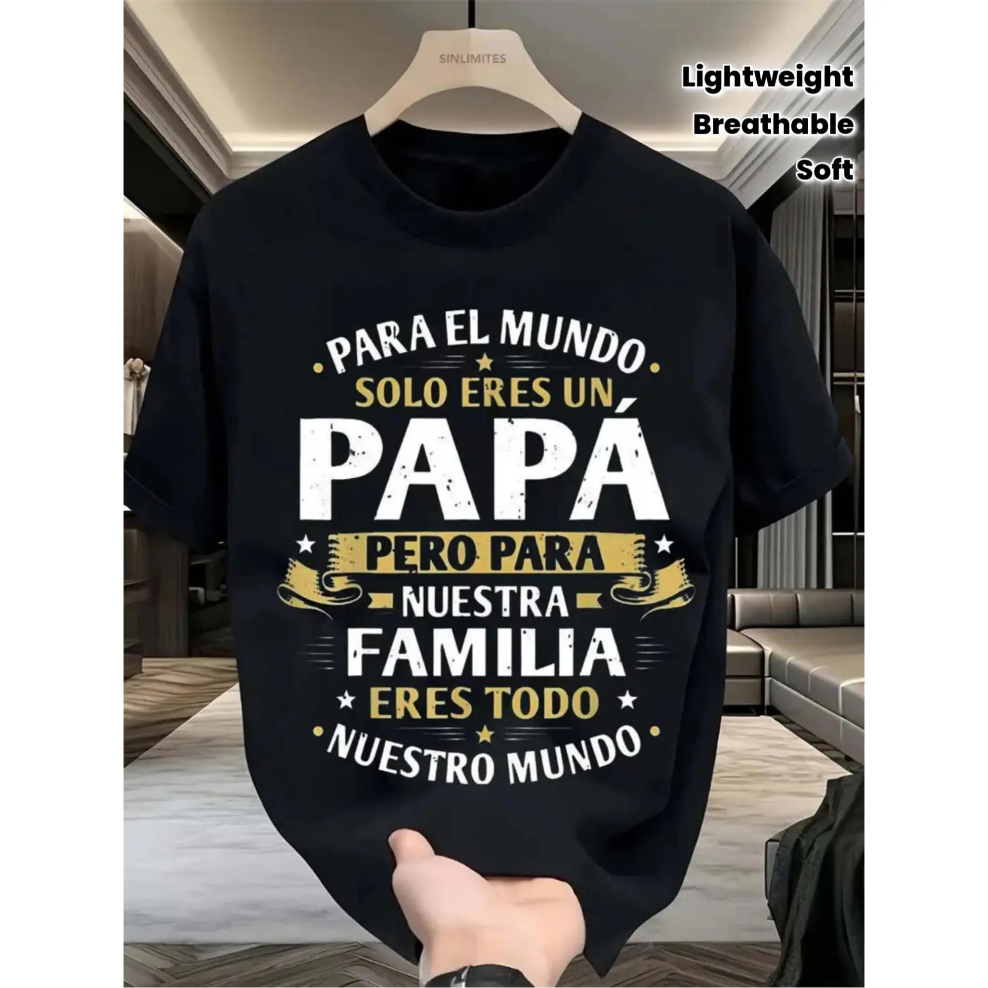 Men's Streetwear Graphic Print T-Shirt in Soft Touch Cotton, a Lightweight and Breathable Round Neck Top for Casual Wear