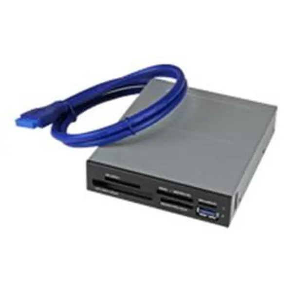 Multi-Connector Universal Compatible USB Card Reader with USB 3.0 Port for Computers & Office Equipment, Multi-Connector Card Readers
