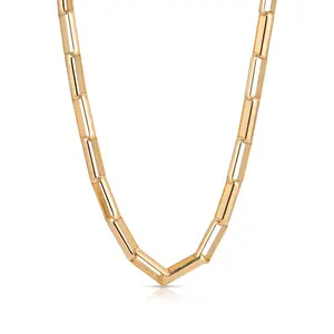 Ettika Rectangular Link Necklace with Simple Design and Elegant Fit