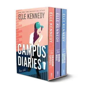 Campus Diaries Box Set by Elle Kennedy — 3-Book Spicy College Hockey Romance | Off-Campus Spin-Off | BookTok Enemies to Lovers, Fake Dating, MFM