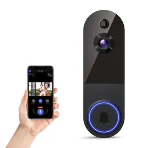 1080P Wireless Doorbell Camera, Smart WiFi Video Doorbell , AI Human Detection, Two-Way Audio, Night Vision, Cloud Storage, Instant Alert, 2.4Ghz WiFi, Outdoor Security Camera, Rechargeable Battery Powered
