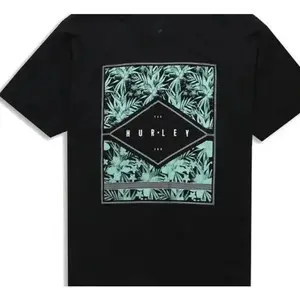 Summer 2026 UnisexHurley Men's Transition Hawaiian Floral Graphic Tee T-Shirt UnisexGraphic Tee Breathable / Soft