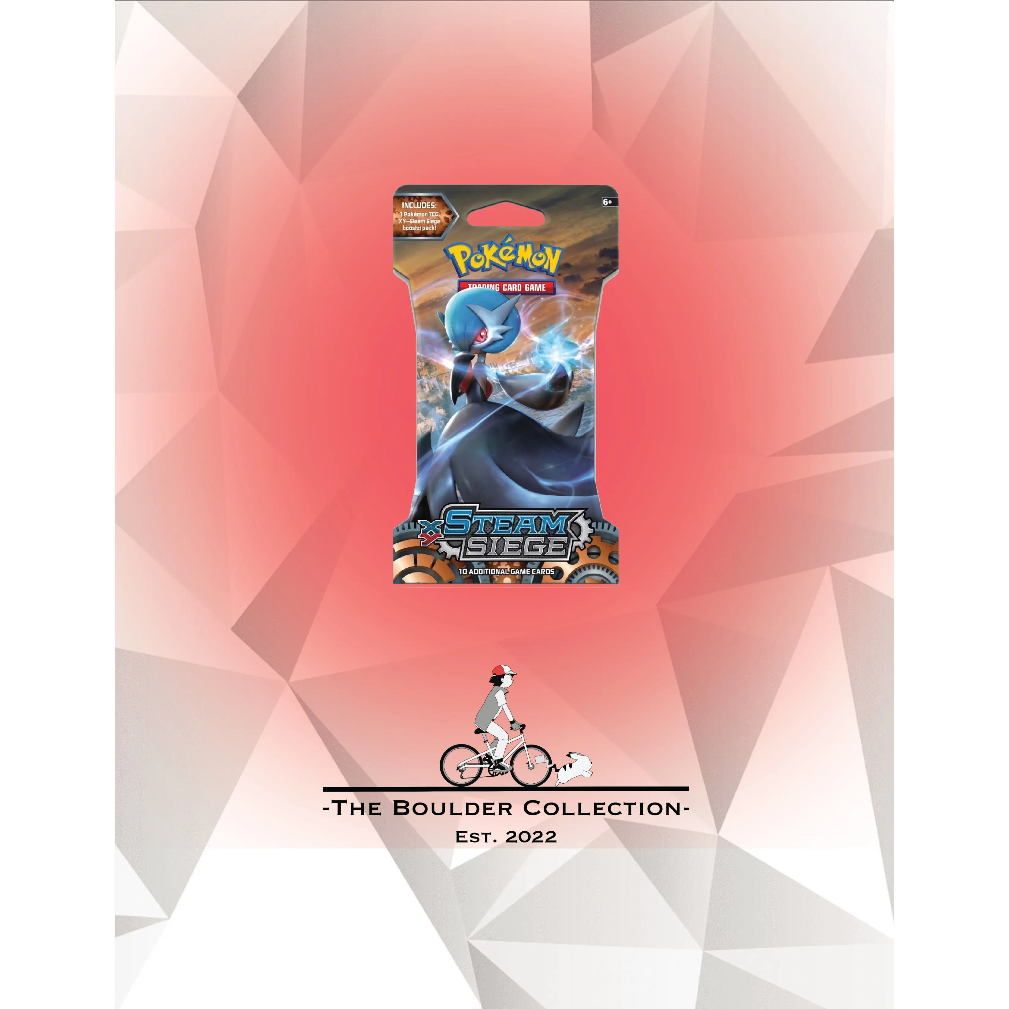 pokemon booster box steam siege 5X Pokémon Booster Packs – MysteryPokeSlabs main image 1