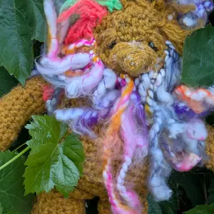 Crochet Troll With Long Legs Plushie large