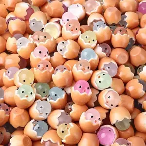 20PCS Easter Glow-in-Dark Chick Figurines, Mini Chick Statues Ornaments for Easter Egg Stuffers, Mini Gifts, Sports & Outdoor Protective Gear Accessories Complement