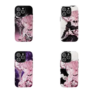 Death Note Misa Amane Dark Gothic Phone Case | Anime Fan Gift | For iPhone 17 Pro Max 16 15 14 13 12 11 | Protective Tough Case | Cute Gift for Him Her | Perfect Anime Lover Present