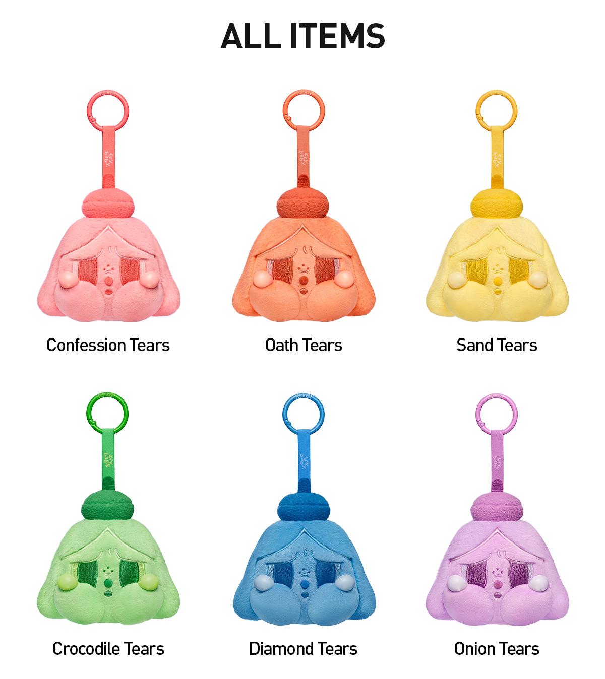 POP MART CRYBABY Tears Launch Project Series-Plush Pendant Blind Box