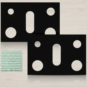 2 Pack Stove Covers Gas Range Protectors for Samsung Gas Stove Reusable Non Stick Washable Burner Covers