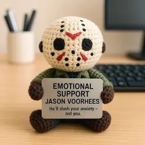 Horror Characters Crochet Emotional Support Doll