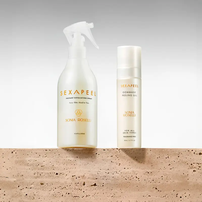 Face & Body Exfoliation Kit – Gentle Exfoliating Set for Smooth, Makeup-Ready Skin