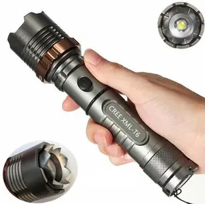 EVRSK8 Flashlight: CREE glare Torch light T6 zoom rechargeable