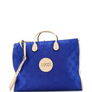Pre-owned GUCCI Nylon Tote Bags REBAG Off The Grid Tote GG Econyl by Rebag
