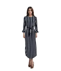 Devorah's Secret Maxi Dress Vertical Stripes