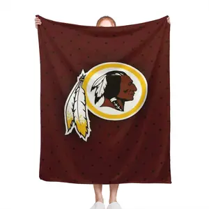 Cozy Fleece Blanket Soft Warm Throw For Home And Bedding - Washington Redskins Logo Printed Design With Bold Colors And Team Spirit - Perfect For Couch Sofa Or Bedroom Use In Cold Weather Comfortable