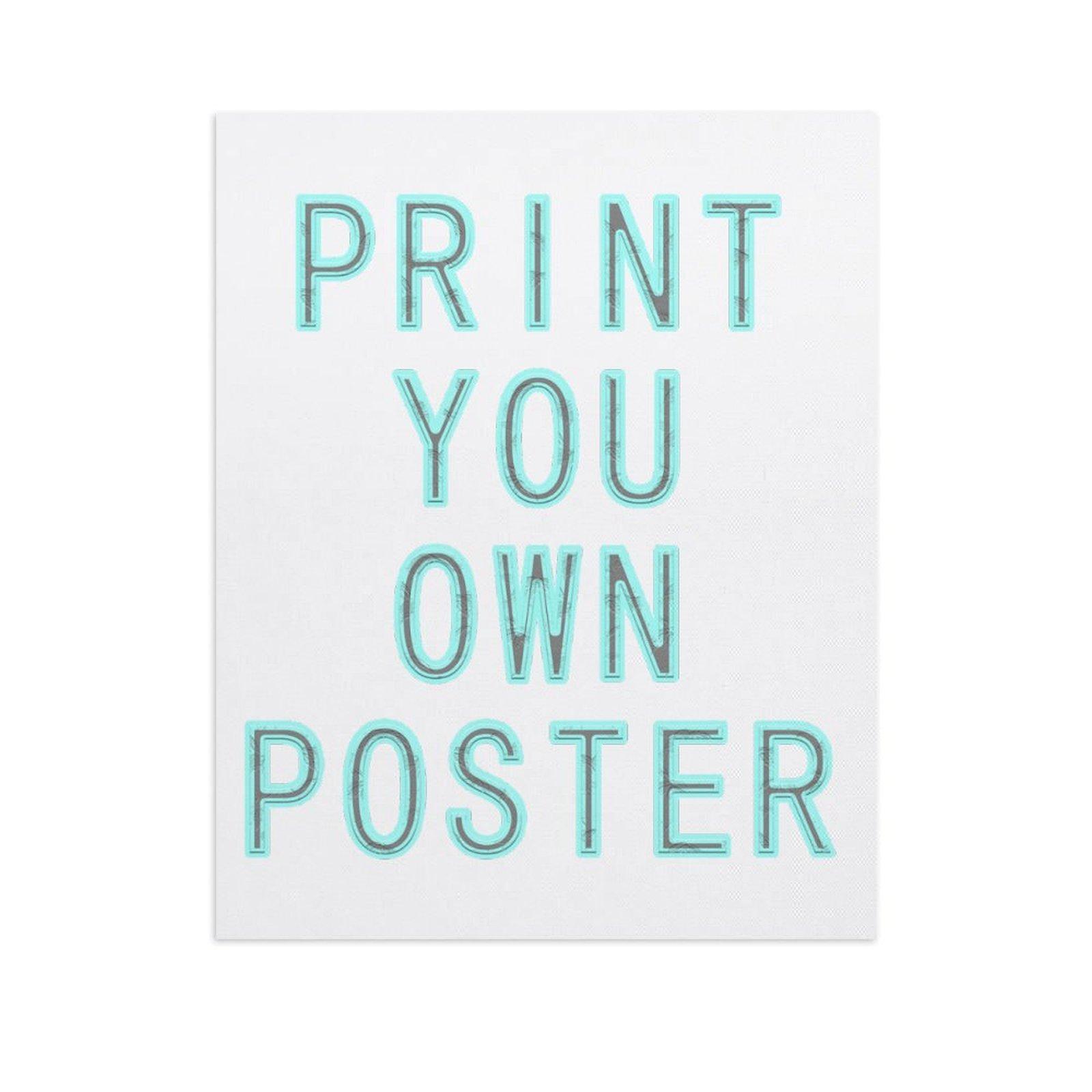 Custom Canvas Printing Personalized Photo Poster Suitable for Weddings Pets Birthdays