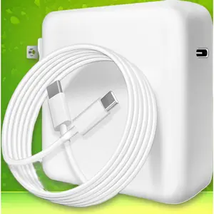 118W USB-C Charger for MacBook Pro Air 16 15 14 13 M4 M3 M2 M1 2017-2025 Fast Power Adapter 6.6ft Cable