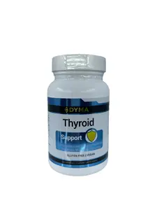 DYMA Thyroid Health Support Supplement 500 mg - Natural Gluten-Free Vegan Vitamin for Thyroid Well-being & Overall Health - Healthcare, Dietary, Fitness