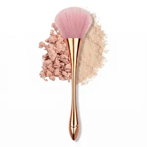 Foundation Brush, Large Powder Brush Flat Arched Premium Durable Makeup Brush Perfect For Blending Liquid,Cream and Flawless Powder,Buffing, Blending,Concealer …