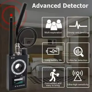Bug & Hidden Camera Detector – RF, GPS & Magnetic