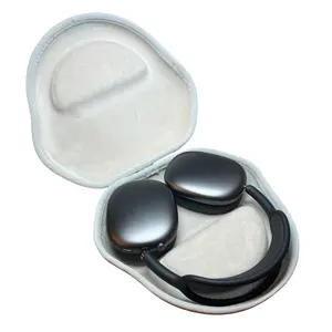 CentralSound Hard Cover Carrying Case for Apple AirPods Max Headphones Black