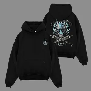 Helljumpers ODST Halo 3 Hoodie Shirt Premium Cotton, Halo Fans, RPG Game Graphic Hoodie, Streetwear Hoodie Unisex Oversize Gift for RPG Game Lovers