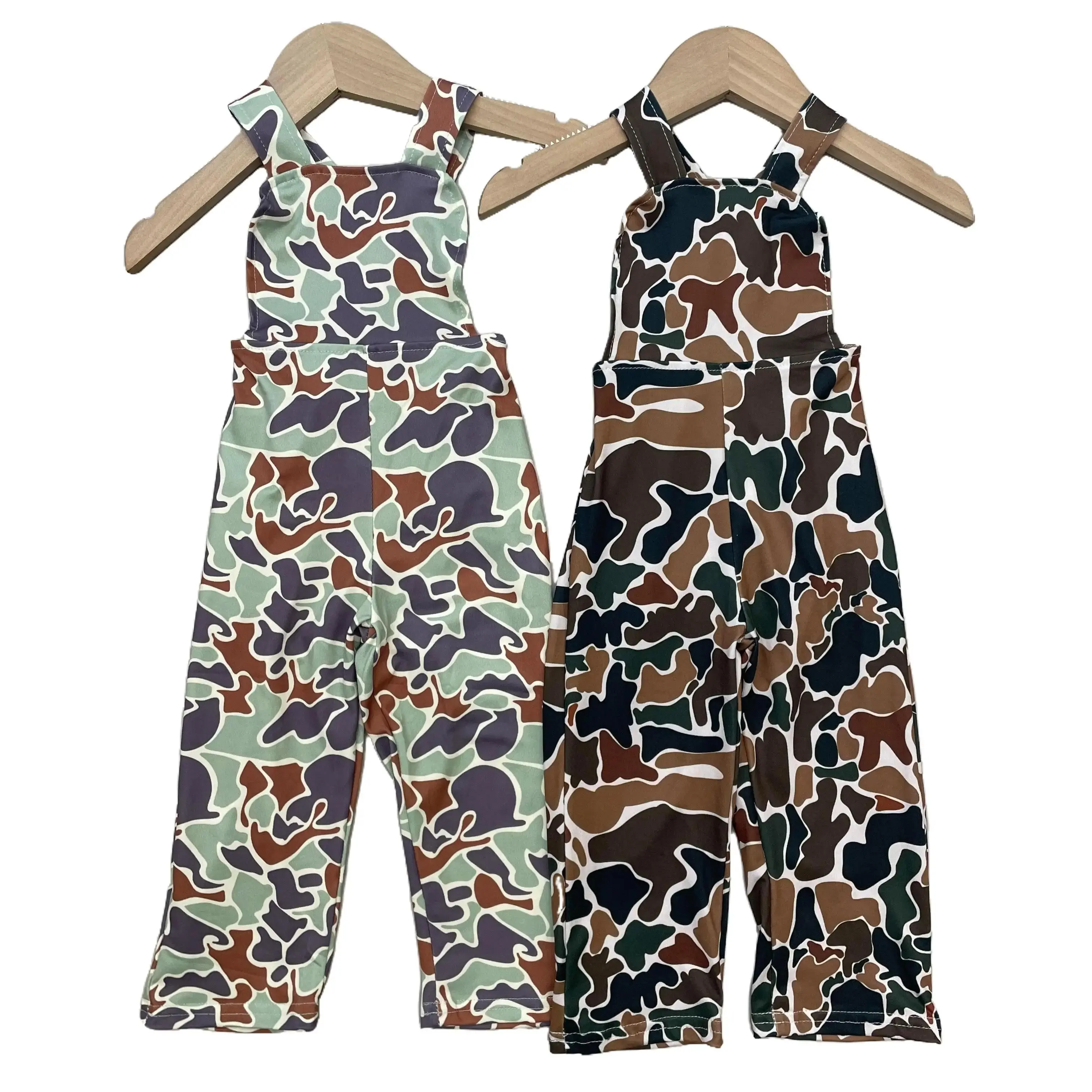 kids clothing boy camo overalls pants jumpsuit hunting clothes