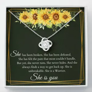 Inspirational Jewelry Necklace for Women - Courage Against Cancer Survivor Necklaces - Meaningful Caring Message - Perfect Cancer Gifts for Friends, Mom, Daughter, Patients