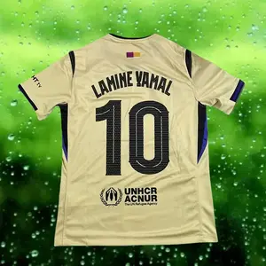 25 26 away Yamal No.10 short sleeved football jerseyRAIMENTRY 25 26 away Yamal No.10 short sleeved football jerseyRAIMENTRY