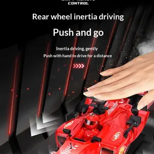 Large F1 Formula Racing Car Model, Realistic Inertia Sliding Toy Car, Boy Model Display Piece, Perfect Gift for Kids